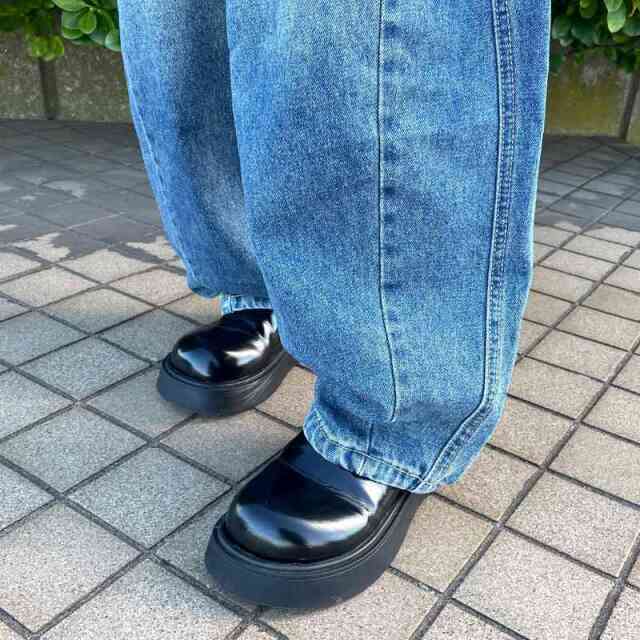 デニムバレルパンツ