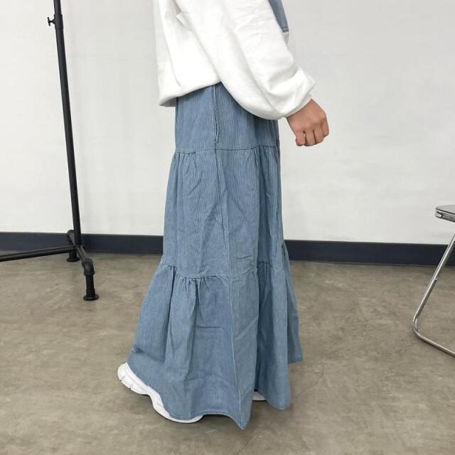 ヒッコリーティアードスカート