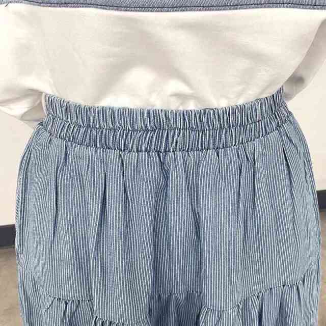 ヒッコリーティアードスカート