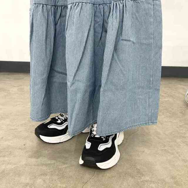 ヒッコリーティアードスカート