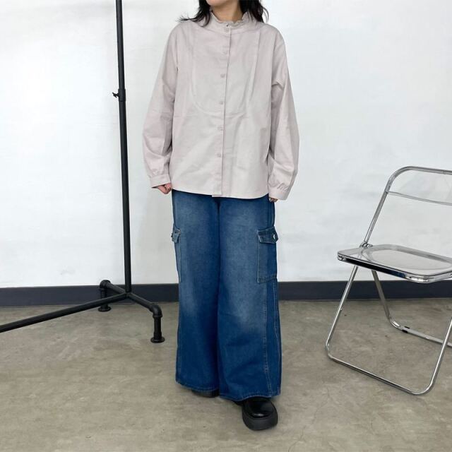 デニムカーゴパンツ