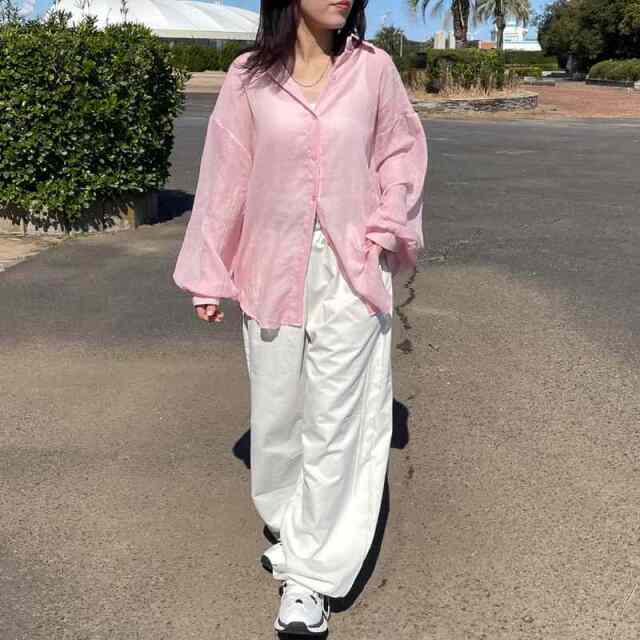 ガーゼシアーシャツ