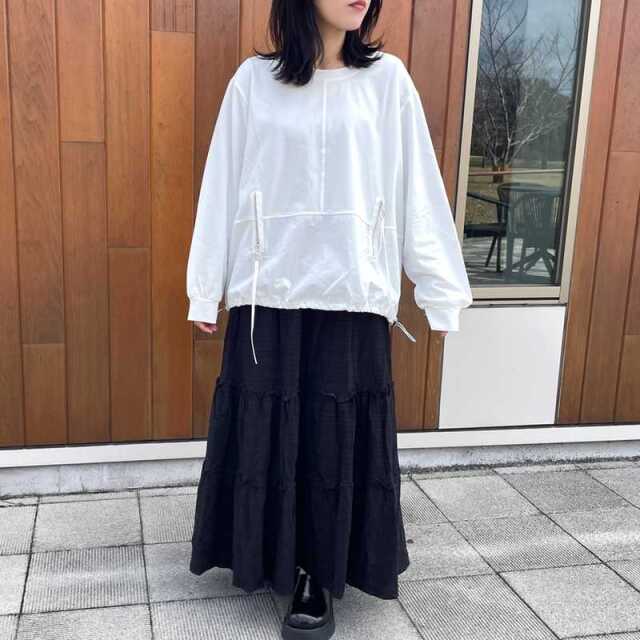 チェックティアードスカート