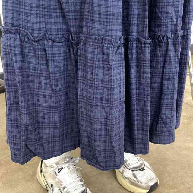 チェックティアードスカート