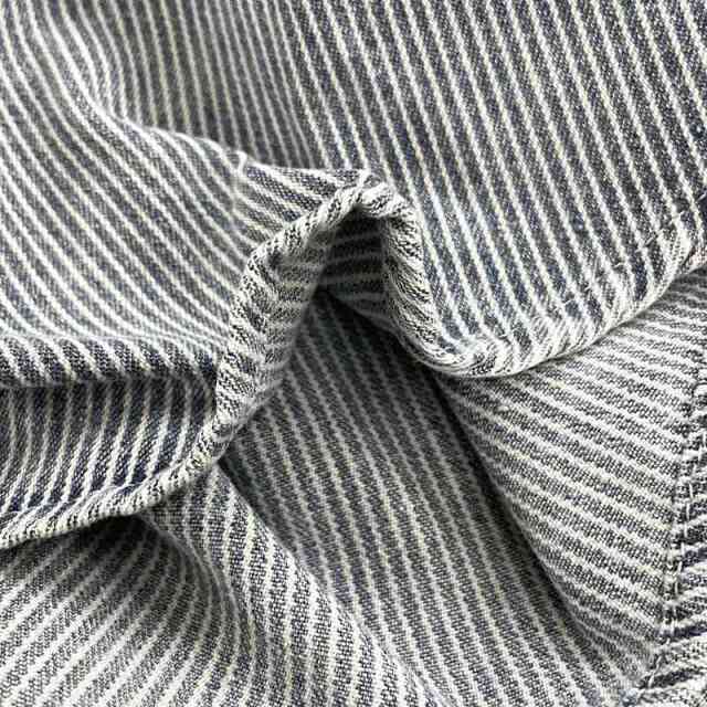 ヒッコリーバイカラーシャツ