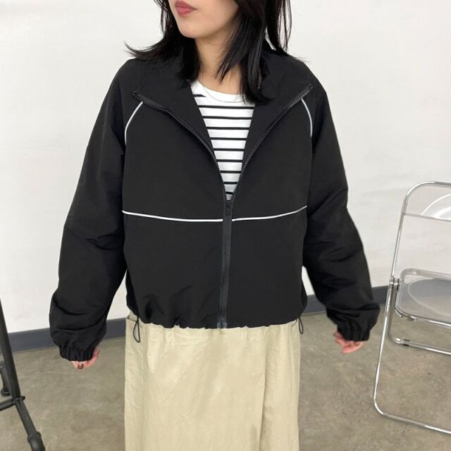 スタンドパイピングブルゾン