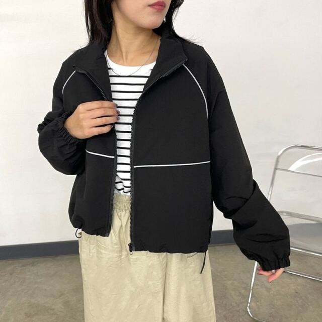 スタンドパイピングブルゾン