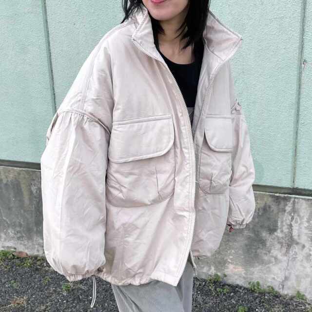 スタンド中綿ブルゾン