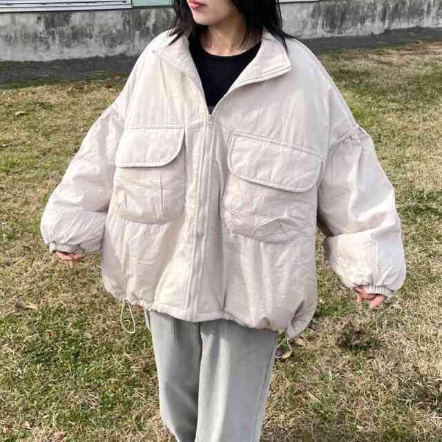 スタンド中綿ブルゾン