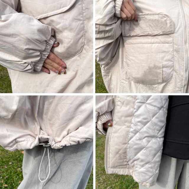 スタンド中綿ブルゾン