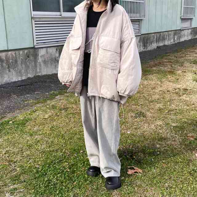 スタンド中綿ブルゾン