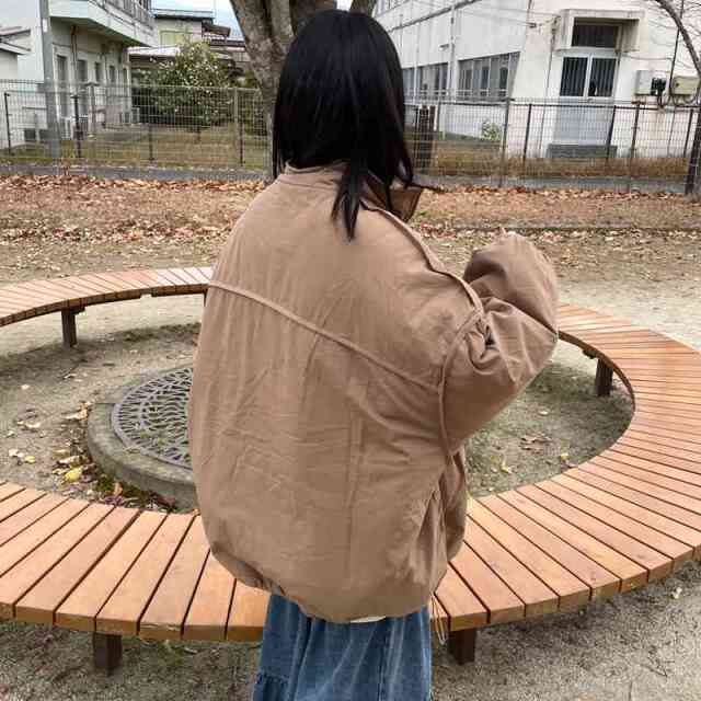 スタンド中綿ブルゾン