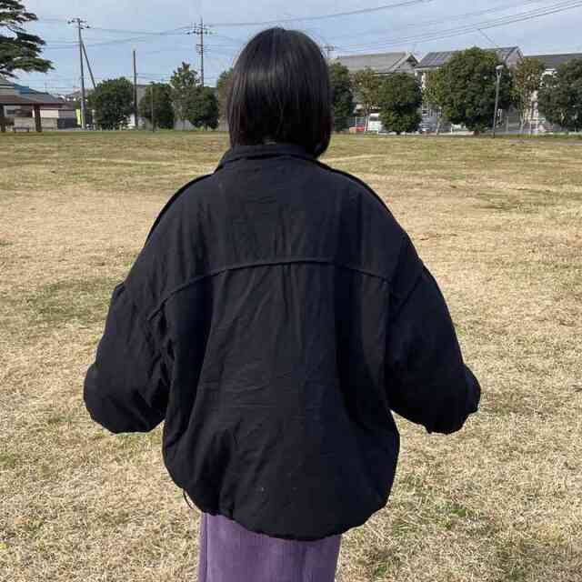 スタンド中綿ブルゾン