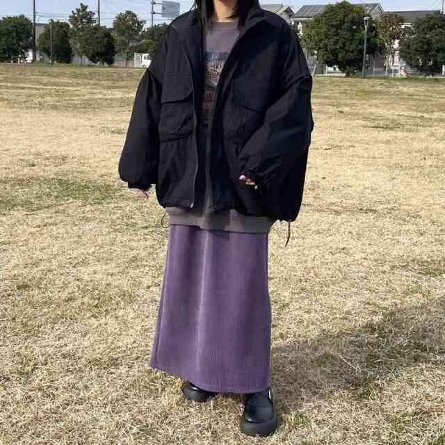 スタンド中綿ブルゾン