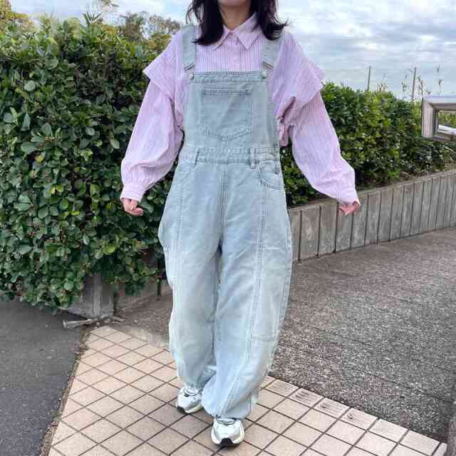 デニムサロペット