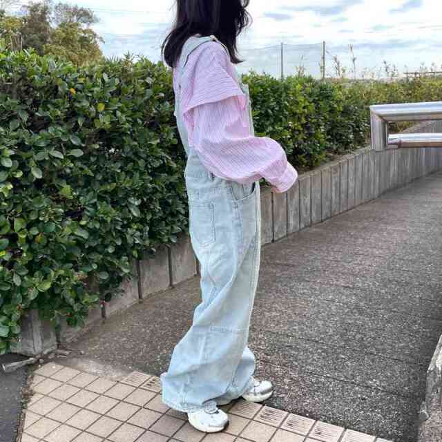 デニムサロペット