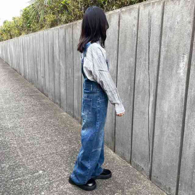 デニムサロペット