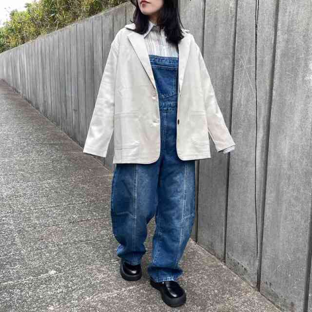 デニムサロペット