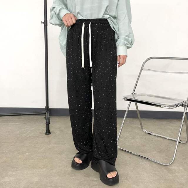 ラメプリーツパンツ