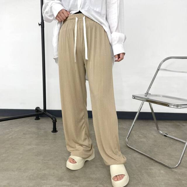 ラメプリーツパンツ