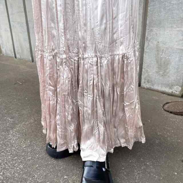 ワッシャーティアードスカート