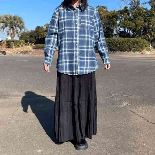 ティアードプリーツスカート