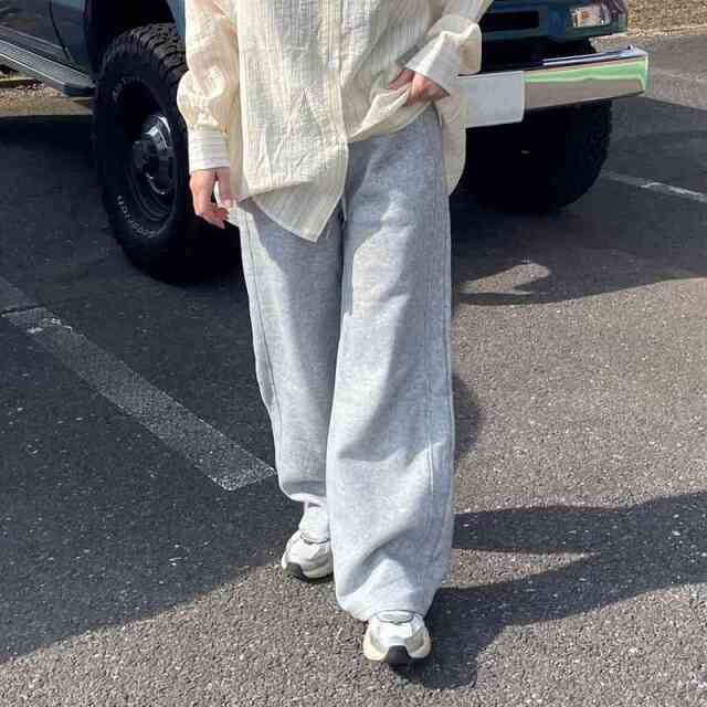 カットサイドラインパンツ