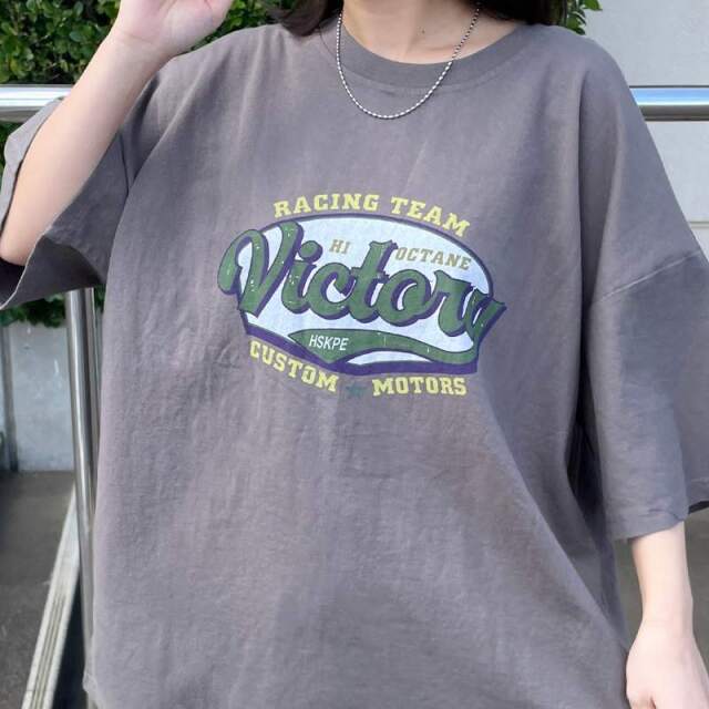 ピグメントロゴTシャツ
