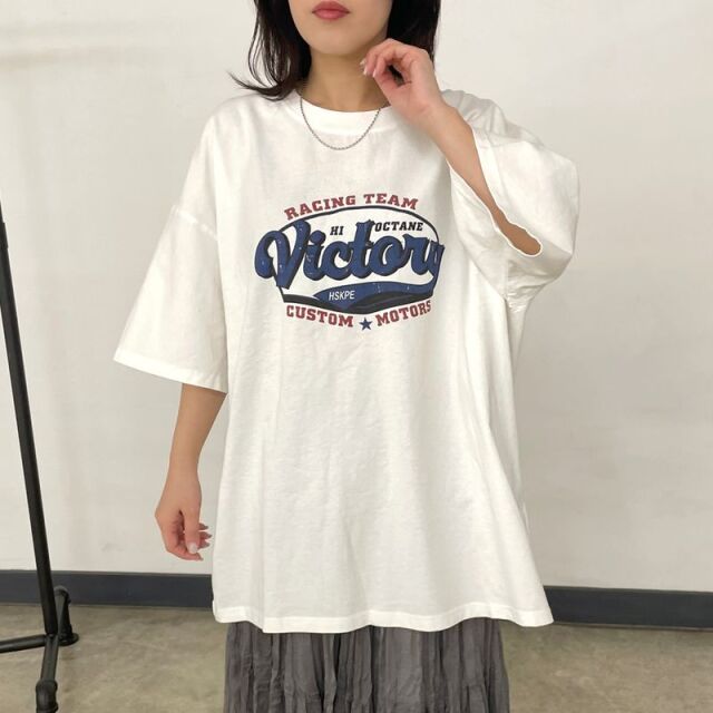 ピグメントロゴTシャツ