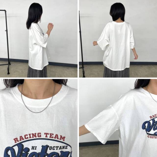 ピグメントロゴTシャツ