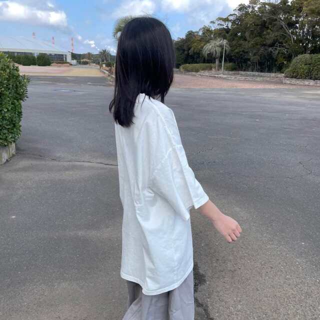 ネコプリントビッグTシャツ