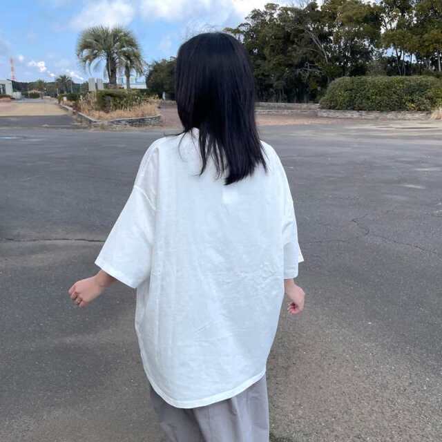 ネコプリントビッグTシャツ
