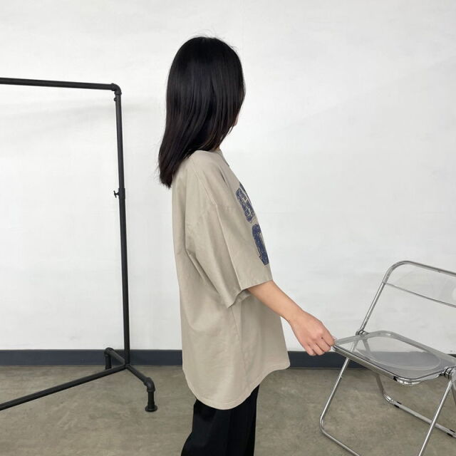 ネコプリントビッグTシャツ