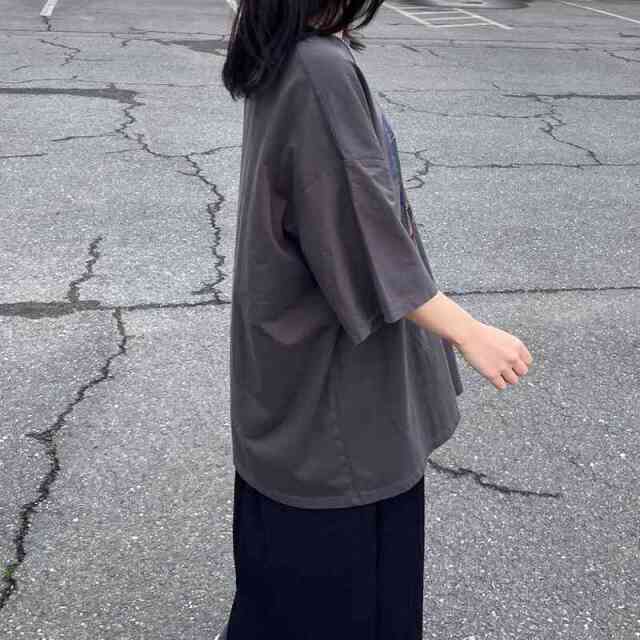 ネコプリントビッグTシャツ