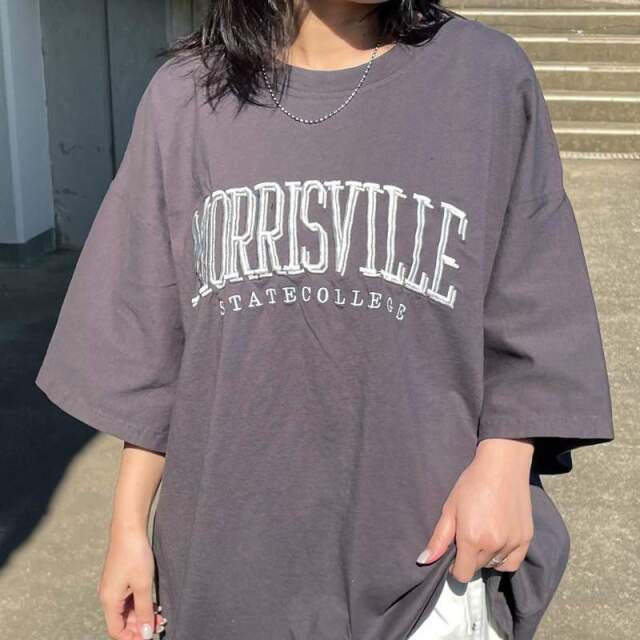 刺繍ロゴチュニック