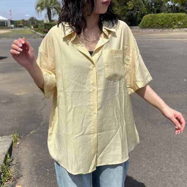 ストライプシャツ