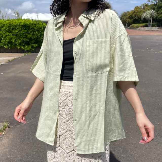 ストライプシャツ