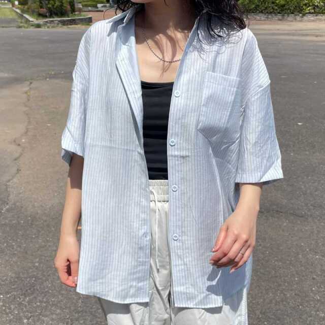 ストライプシャツ