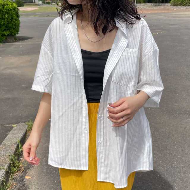 ストライプシャツ