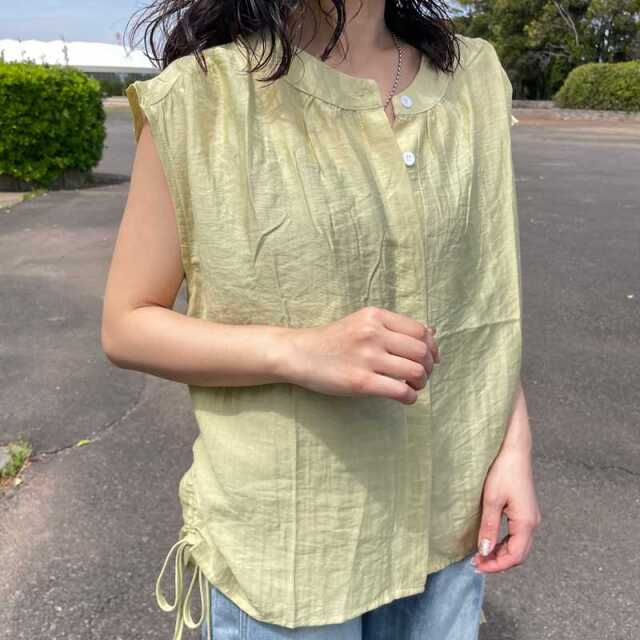 ノースリドロストシャツ