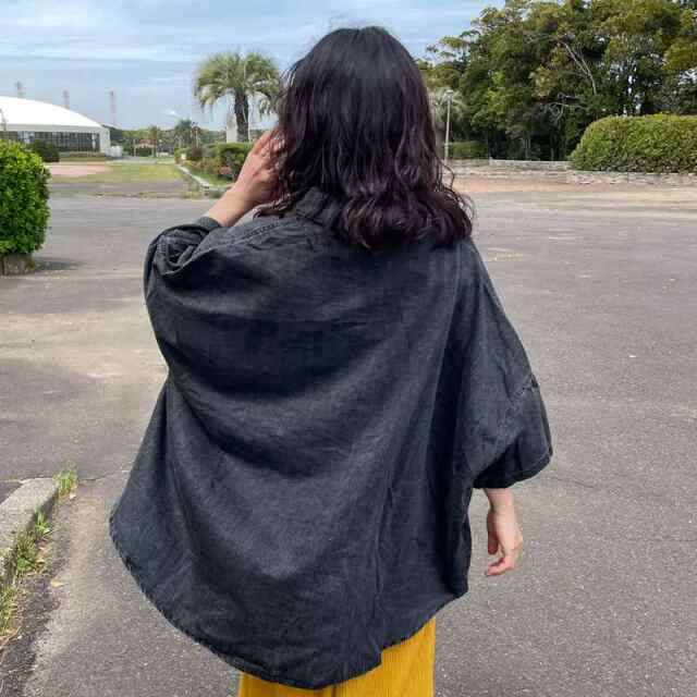 デニムビッグシャツ