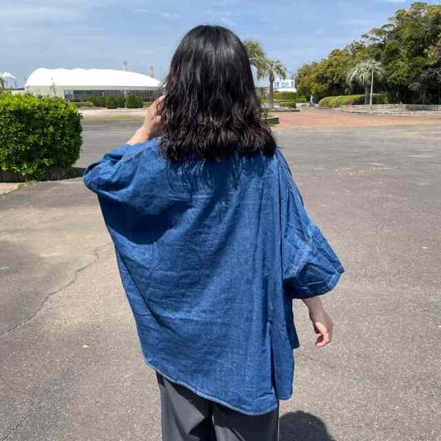 デニムビッグシャツ