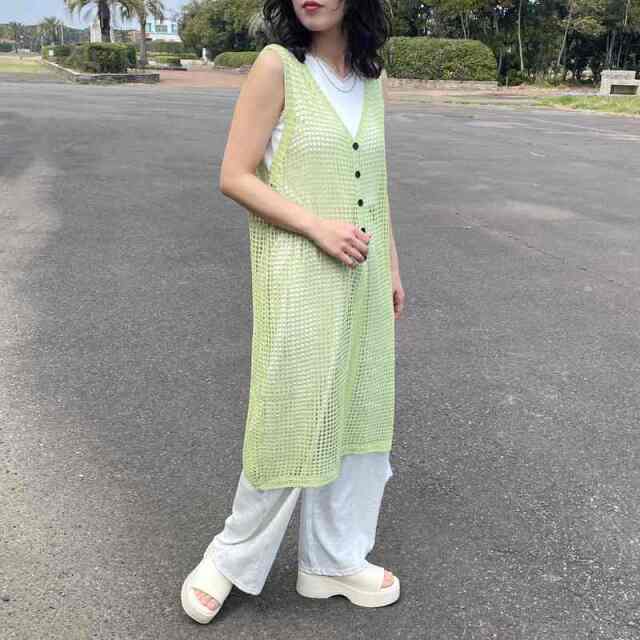 ラメカットカーブパンツ