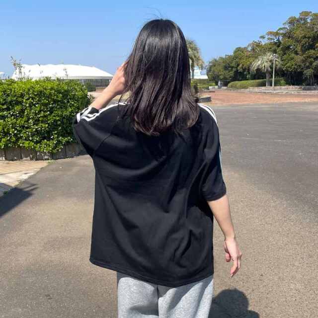 襟付きラインゲームTシャツ