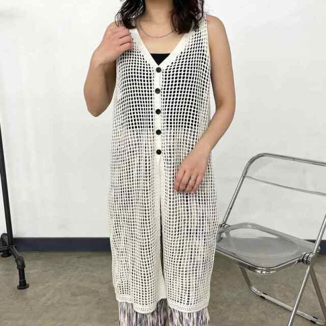 メッシュボタンジレ