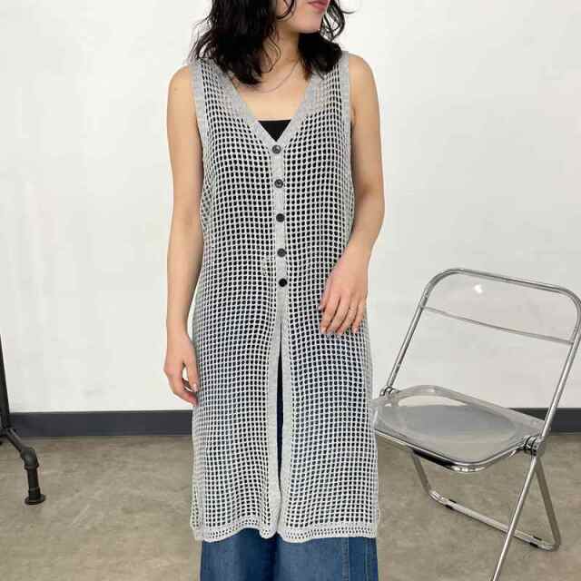 メッシュボタンジレ