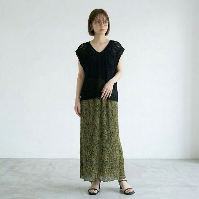 メッシュVベスト