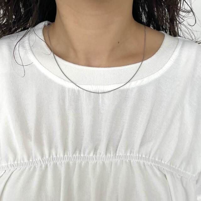 ヨウリュウ切替ドロストブラウス