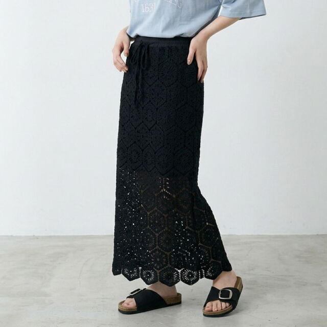 クロシェIラインスカート