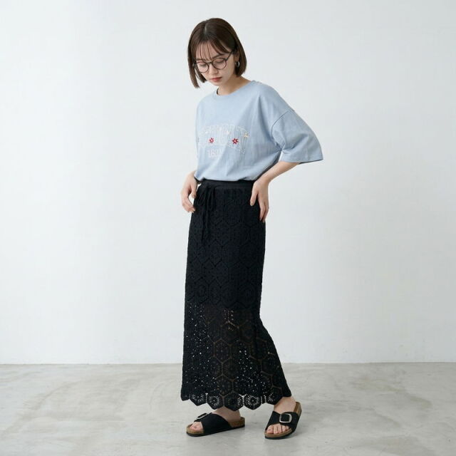 クロシェIラインスカート